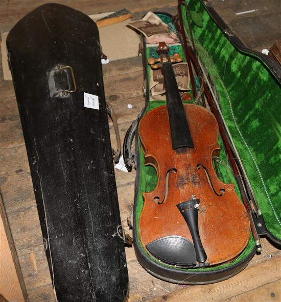 Two violins(-)